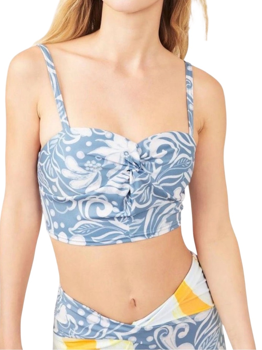 Free People Movement Double Take Crop Camisole - Size Medium